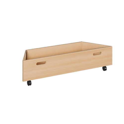 Rollkasten für Spielpodest Trapez