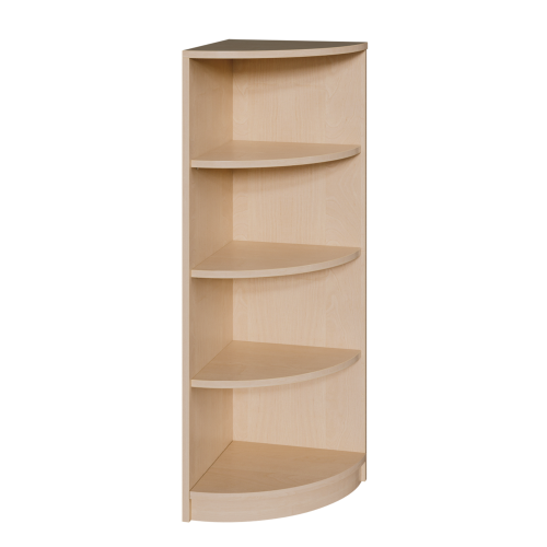 Korpus-Eckregal mit festen Fächern