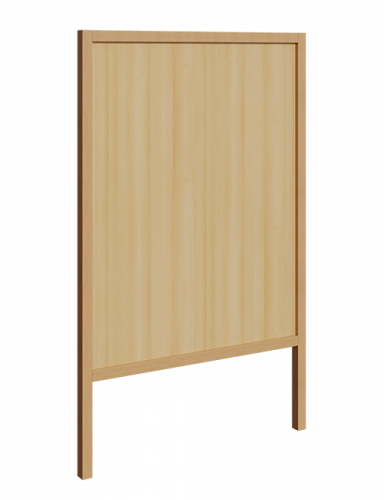 Garderobenstütze mit Dekorrückwand