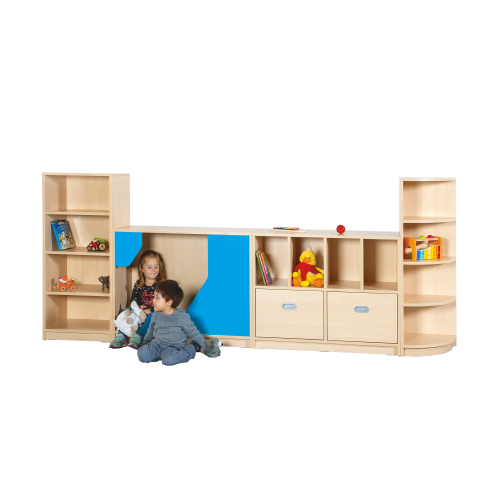 Fertigregalsystem in Korpusbauweise "Peggy"