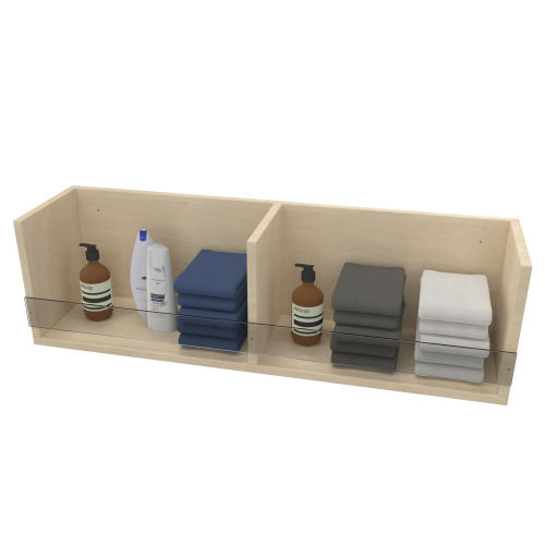 Pflegemittelregal, passend zu Wickelkommoden