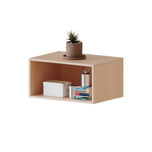 Aufsatzregal für ErgoTray Serie, 1 Ordnerhöhe - Serie evo180