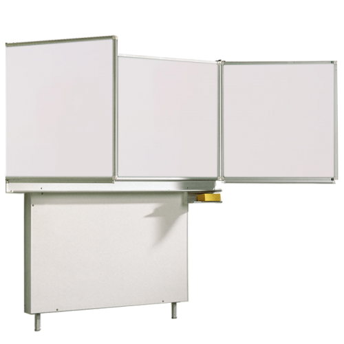 Whiteboard Wandtafel Schultafel aus Premium Stahlemaille, Serie FZ E, weiß