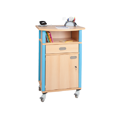 Stollen-Stehpult, fahrbar