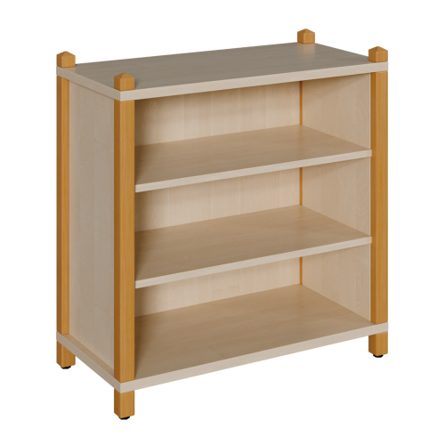 Stollen-Regal mit 3 Fächern