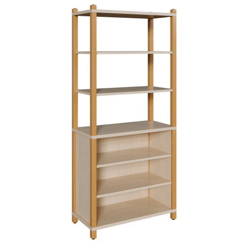 Stollen-Regal mit 5 Fächern