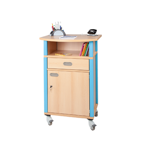 Stollen-Stehpult, fahrbar