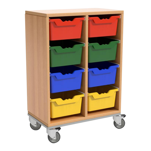 Schrank mit 8 hohen Schüben