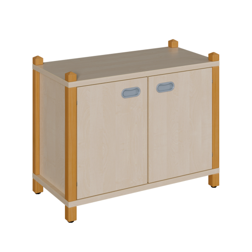 Stollen-Schrank mit 2 Türen